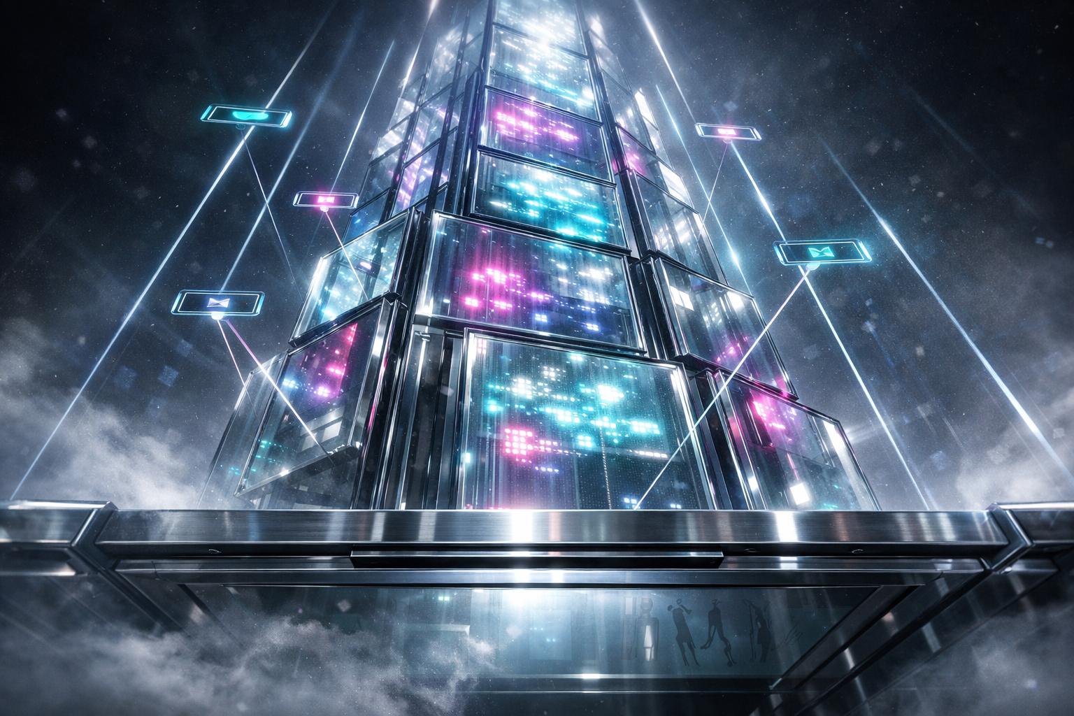 Mock Telegram search results screen with highlighted areas channel title @username description snippet. Include callouts for 