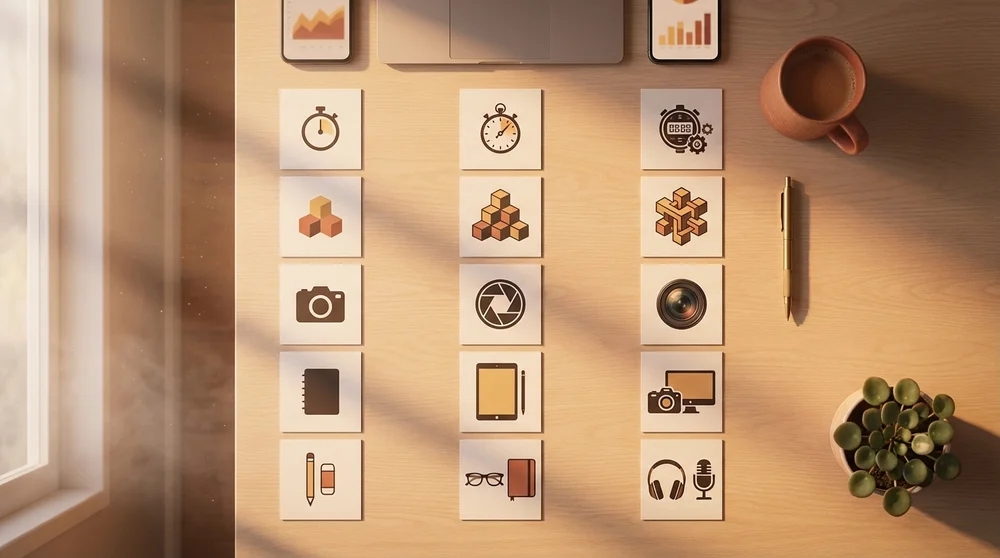 A clean blog-friendly comparison table graphic with three columns (Regular High Quality Ultra Realistic) and rows for speed s