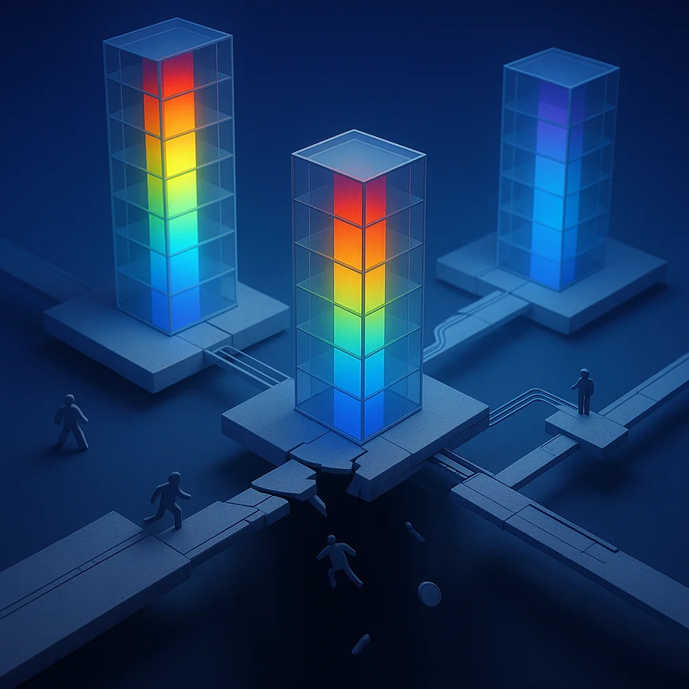 Illustration for Why cross-platform retention breaks even when each platform is growing