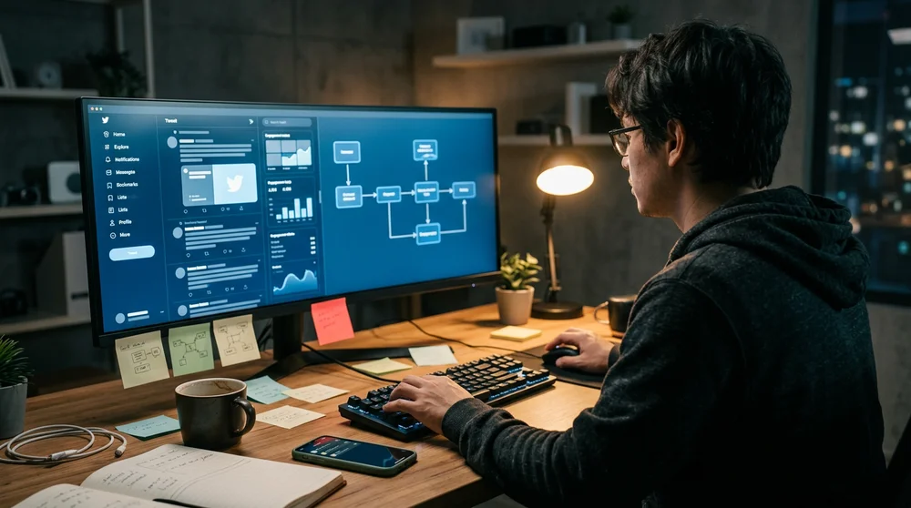 Illustration for Understanding the Twitter Algorithm in 2024